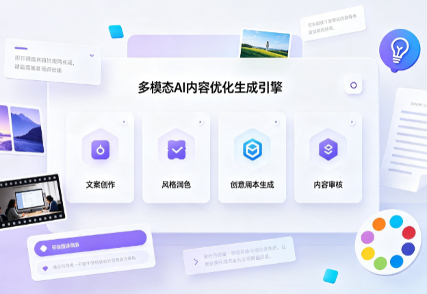 海陵区AI智能内容优化创新 多模态生成技术丰富数字内容创作生态