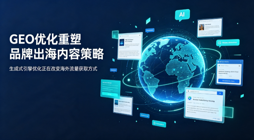 海陵区AI 时代 GEO 兴起，品牌出海内容策略迎来重大调整